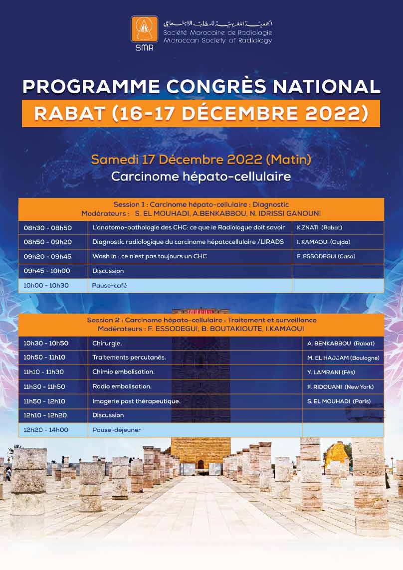 Programme : Les radiologues marocains à travers le monde